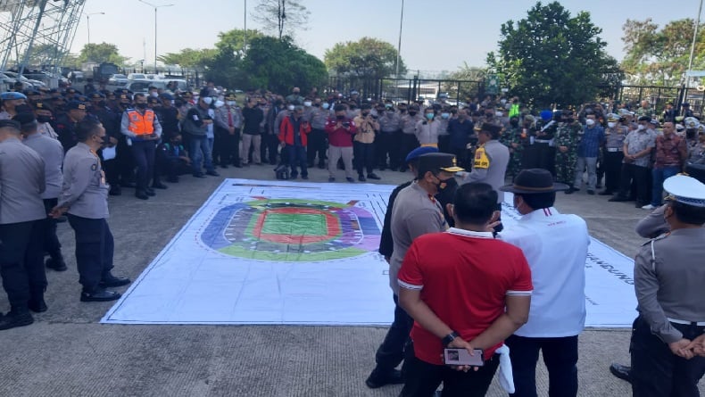 Begini Tindakan Polisi jika Laga Persib vs Persija Rusuh di Stadion GBLA Bandung
