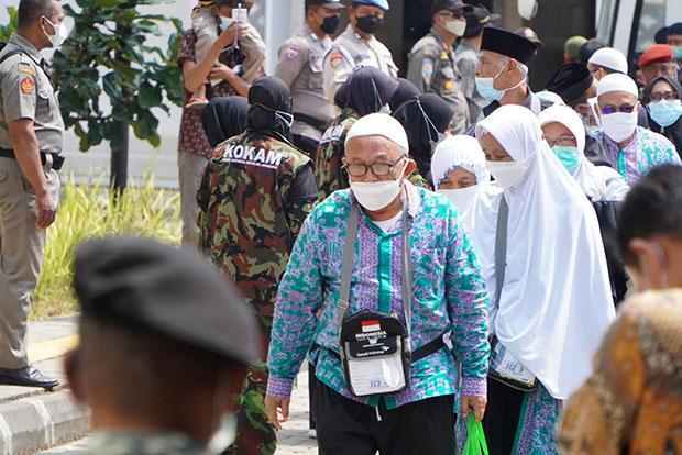Seluruh Jemaah Haji Asal Gunungkidul Tiba, Satu Dipulangkan Awal karena Kesehatan