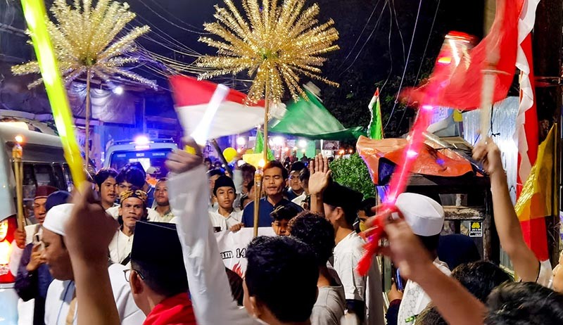 Semangat Warga Palmerah Pawai Menyambut Tahun Baru Islam 1444 Hijriah - Bagian 3