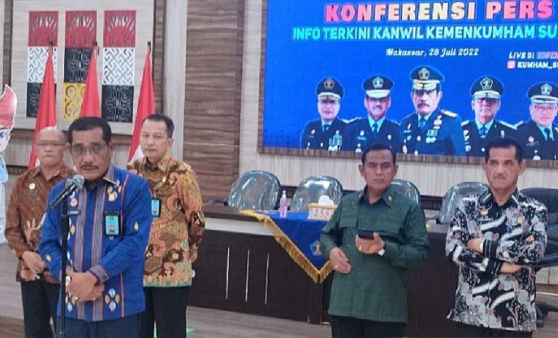 Lapas dan Rutan Narkotika di Sulsel Over Kapasitas, 400 Napi Dipindahkan