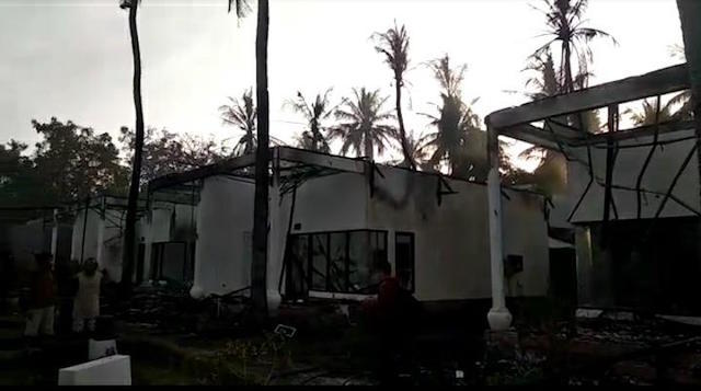 Kamar 179 Sumber Kebakaran Hotel di Gili Trawangan, Polres Lombok Utara : Total 59 Bangunan Ludes