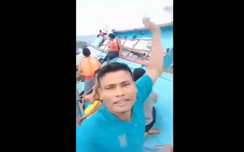 Detik-Detik Kapal Kargo Antarpulau Karam di Selat Malaka, Terdengar Kru Minta Doa 