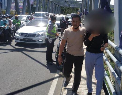 Malang Gempar, Pelajar SMK Coba Bunuh Diri di Jembatan Soehat