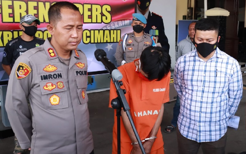 Pembobol 7 Minimarket di KBB Diringkus Polisi, Bongkar Brankas Pakai Alat Las