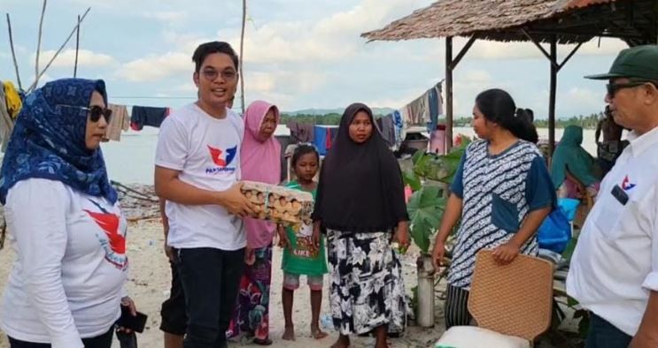 Dapat Bantuan Sembako, Korban Banjir Bandang Torue: Partai Perindo Memang Penolong