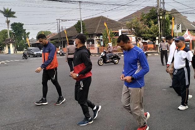 Bupati Gunungkidul Ajak Ratusan Pelajar Paskibraka Lari 8 Kilometer