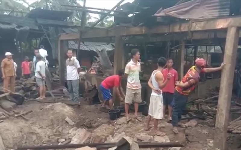 Pabrik Tahu Meledak di Asahan, Bangunan Hancur, Pekerja Luka-Luka