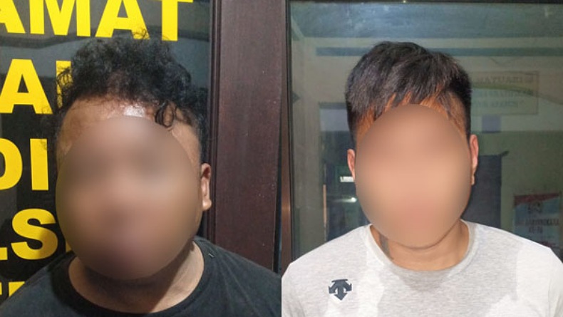 2 Pria Masuk Kamar lalu Curi HP, Ditangkap Polisi di Parkiran Pusat Kota Bitung