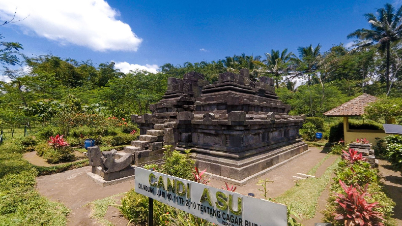 Intip Sejarah dan Kondisi Terkini Candi Asu Magelang, Dulunya Adalah Anjing yang Dikutuk?