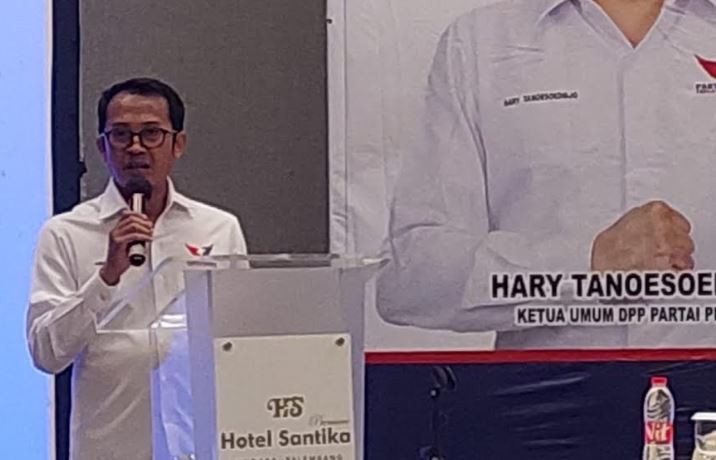DPP Minta DPW Perindo Sumsel Gaet Tokoh Masyarakat Hadapi Pemilu 2024 