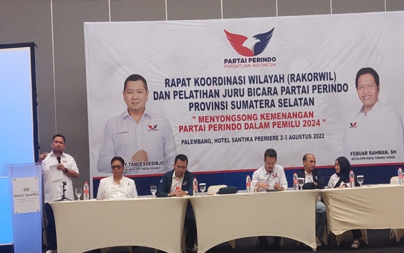 DPW Perindo Sumsel Gelar Konsolidasi, Sekjen: Bangun Keterbukaan agar Lebar Sayapnya