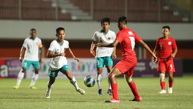 Indonesia Bantai Singapura 9-0 di Piala AFF U-16, Pemain Asal Payakumbuh Jadi Bintang Lapangan
