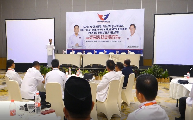 Partai Perindo Sumsel Target Raih 2 Kursi di Senayan 