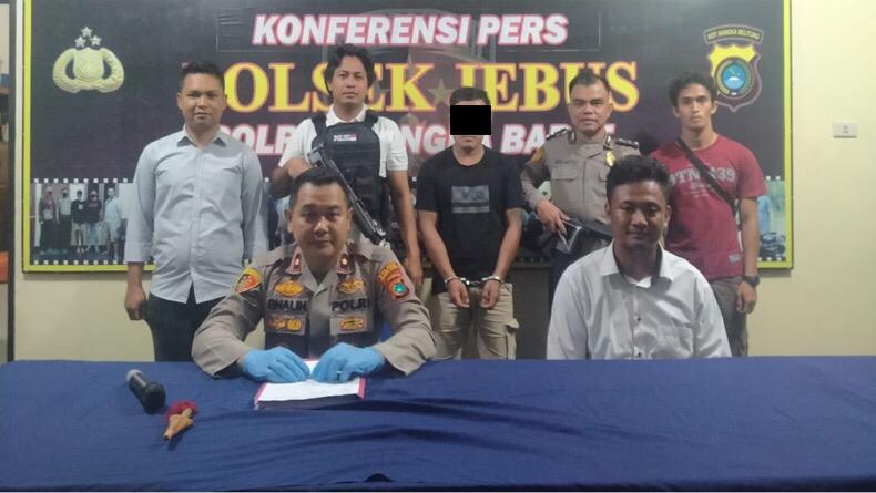 Sembunyi di Kebun, Penusuk Pegawai Tempat Hiburan Malam di Bangka Barat Ditangkap