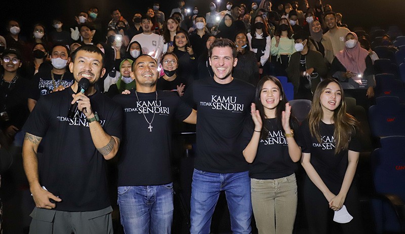 Keseruan Press Screening Film Kamu Tak Sendiri - Bagian 2