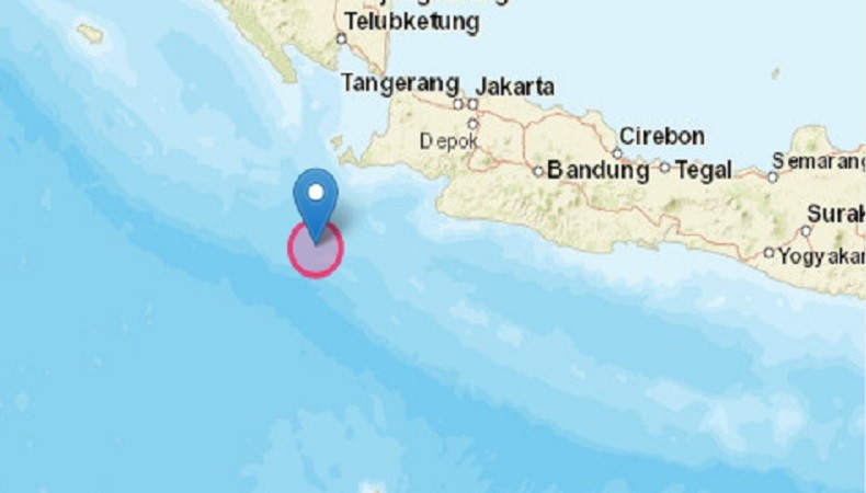 Gempa Terkini M 5,1 Guncang Sumur Banten