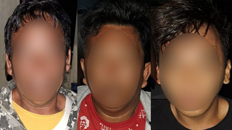 Curi Kabel Penerangan Jalan Umum di Gorontalo, 3 Pelaku Ditangkap Polisi di Bitung