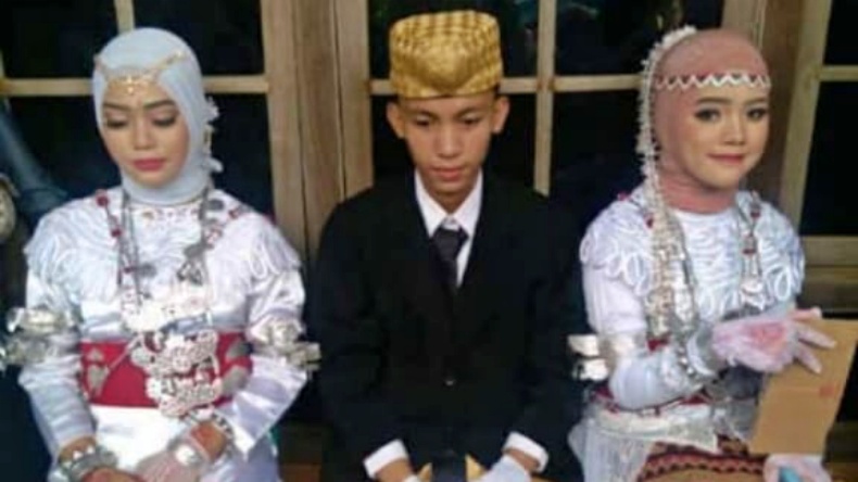 Viral! Pria di Lampung Utara Nikahi 2 Perempuan Sekaligus