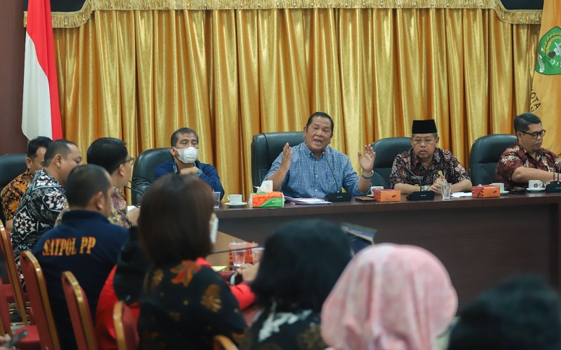Gelar Rapat Penilaian Pelayanan Publik, Wali Kota Padang Sidempuan: Saya akan Turun Langsung ke Lapangan