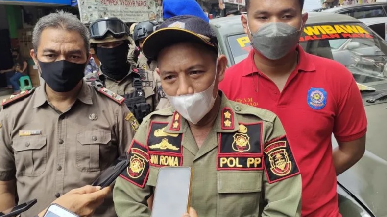 Pemkot Bandarlampung Tertibkan PKL di Pasar Tengah, Ini Tujuannya