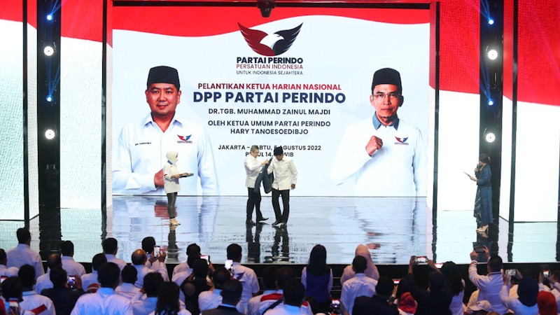 HT Lantik TGB Muhammad Zainul Majdi Menjadi Ketua Harian Nasional DPP Partai Perindo. - Bagian 3