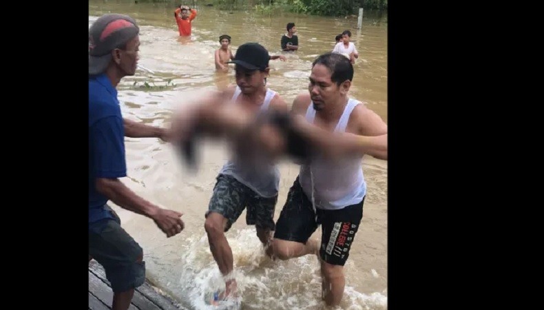 Miris, Bocah di Kapuas Hulu Tewas Tenggelam saat Banjir di Depan Rumah