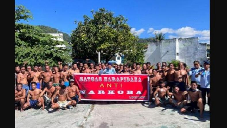 Unik, Lapas Ini Bentuk Satgas Antinarkoba dengan Anggota Para Narapidana