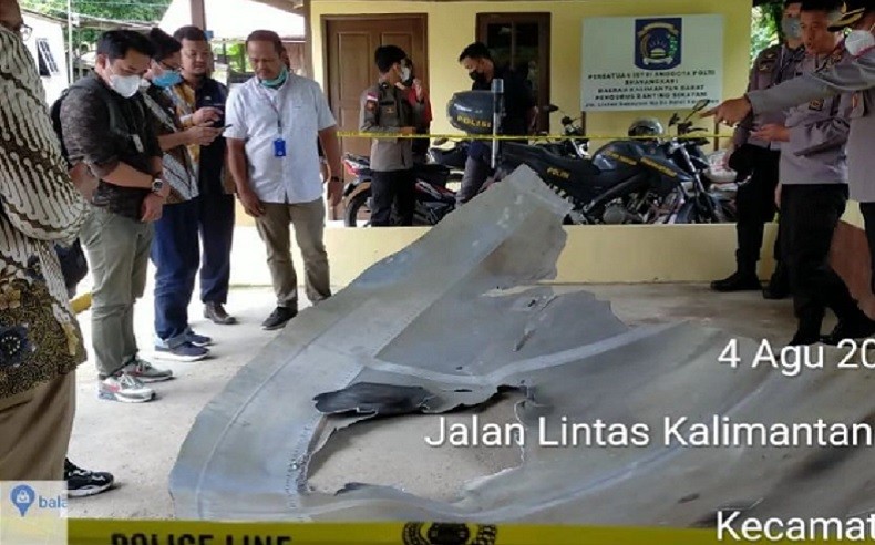 Serpihan Roket China di Sanggau Akhirnya Diserahkan ke BRIN Pontianak