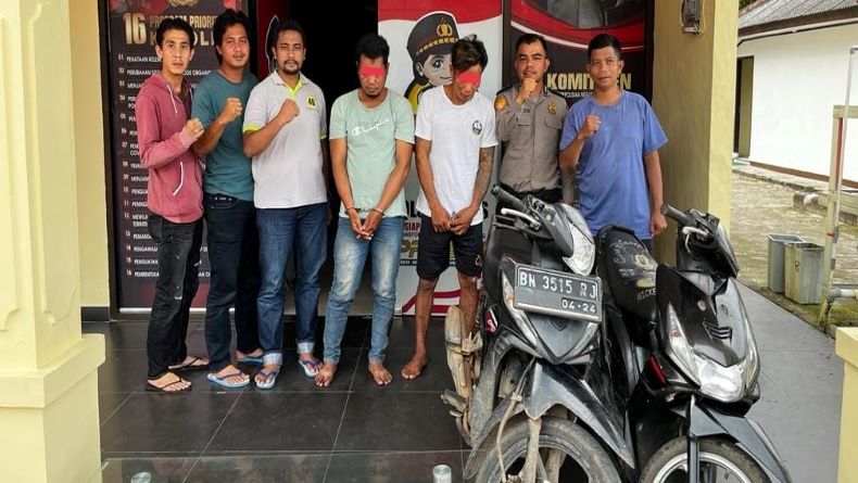 Beraksi di Sejumlah Lokasi, 2 Pencuri di Bangka Barat Ditangkap Polisi