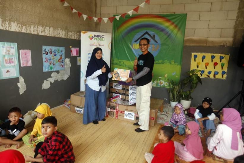  MNC Peduli Dukung Rumah Baca Krukut Tingkatkan Literasi Anak - Bagian 1