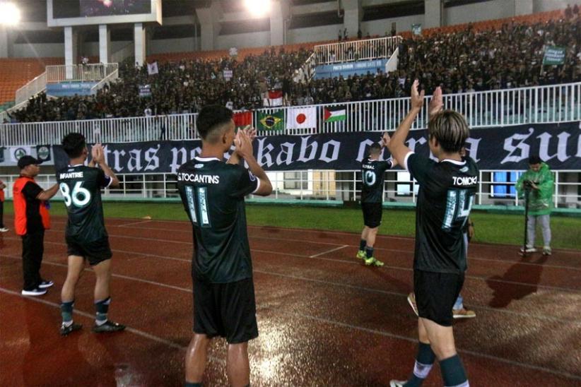 Berlaga di Stadion Pakansari, Persikabo 1973 Kalahkan Persis Solo 2-0 - Bagian 4