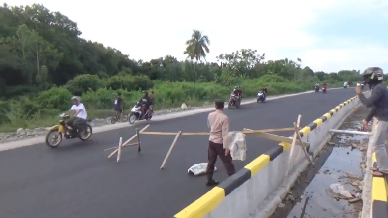 Polisi Bubarkan Balap Liar di Palopo, 20 Motor Diamankan