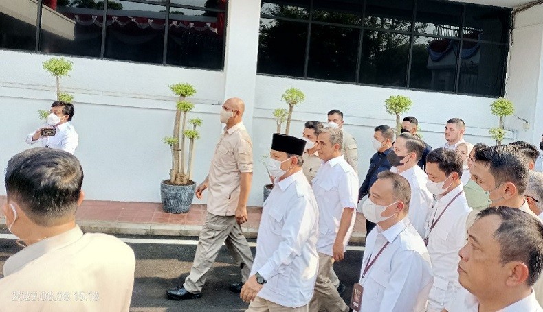 Prabowo dan Cak Imin Kompak Daftarkan Gerindra-PKB Bersama ke KPU