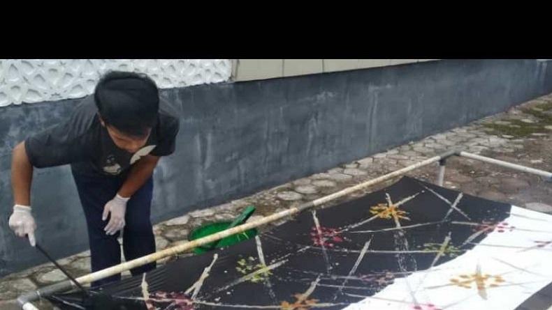 Batik Ciprat Karya Penyandang Disabilitas di Temanggung Diminati Konsumen 