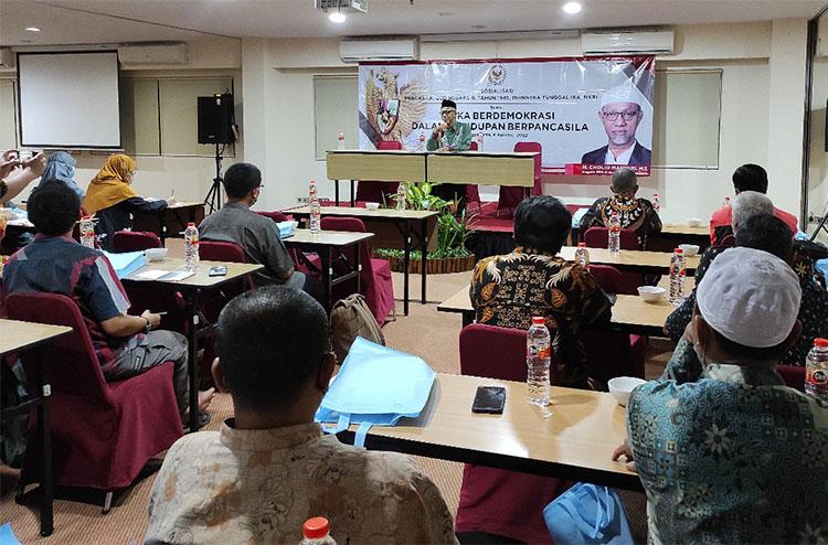 Cholid Mahmud Sebut Etika Demokrasi Pancasila Tergerus Kepentingan Politik