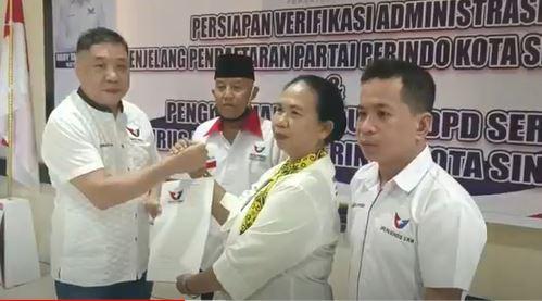 Perindo Kalbar Kukuhkan DPD dan DPC Singkawang, Pengurus Diminta Bersinergi  