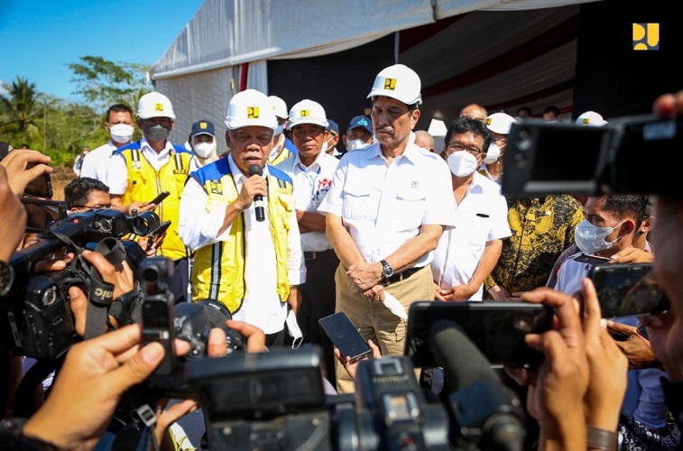 Menteri PUPR Groundbreaking Tol Serang-Panimbang Seksi 3, Target ...