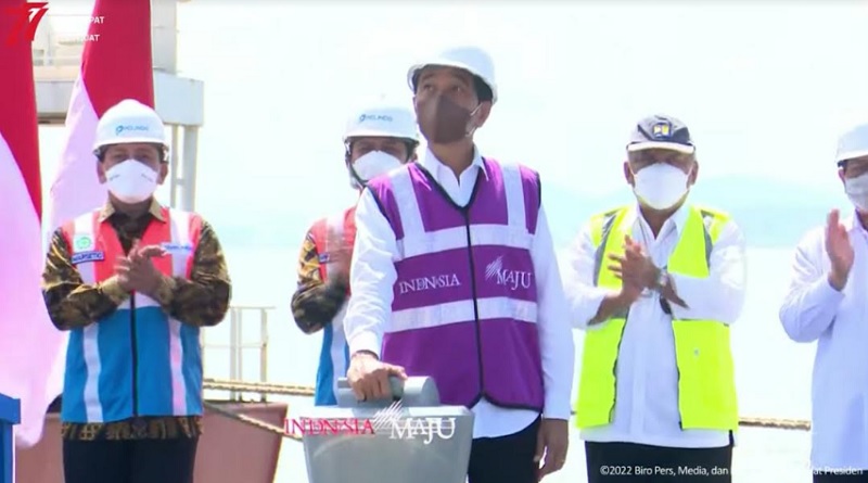 Resmikan Terminal Kijing Pelabuhan Pontianak, Jokowi: Perkuat Daya Saing