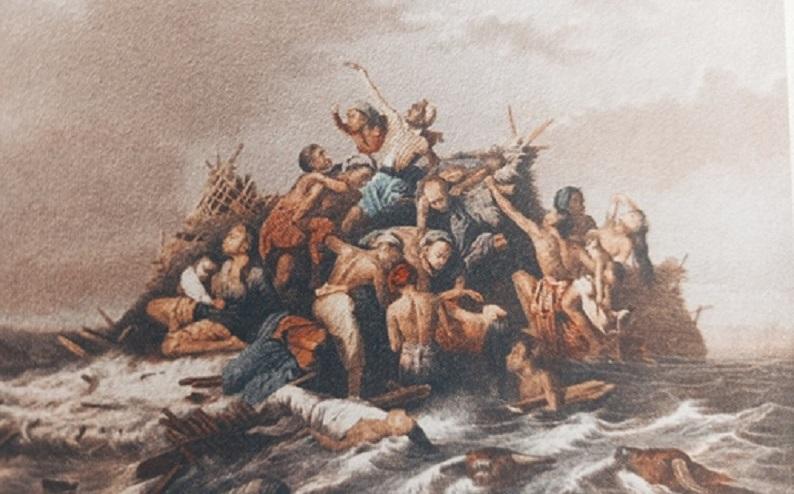 Kisah Raden Saleh dan Lukisan Masterpiece Banjir Jawa yang Hilang Misterius  