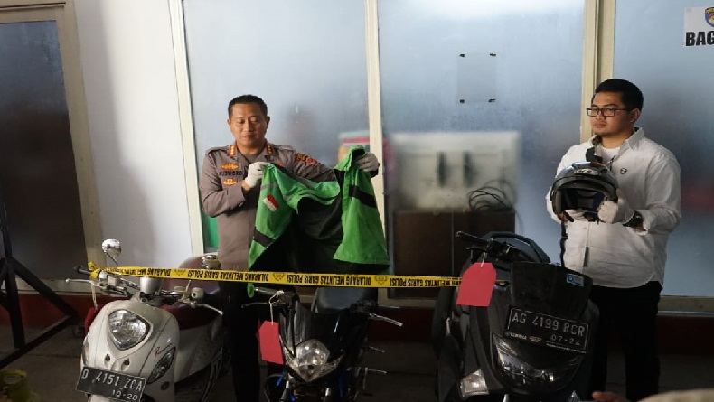 Polisi Tangkap 5 Pencuri Nyamar Ojol yang Beraksi di Tempat Kos Mahasiswa Tel-U Bandung