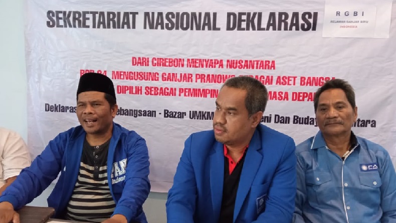 Kader PAN Cirebon Bentuk RGBI, Deklarasi Dukung Ganjar di Pilpres 2024