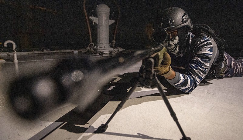 Kesigapan Prajurit KRI Bima Suci Melewati Kawasan Berbahaya di Filipina, Sniper Siaga - Bagian 2