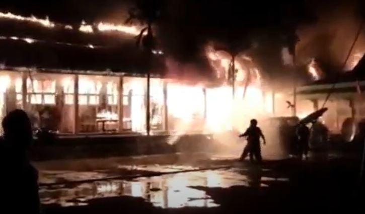 Breaking News, Kantor KPU Tana Tidung Kebakaran