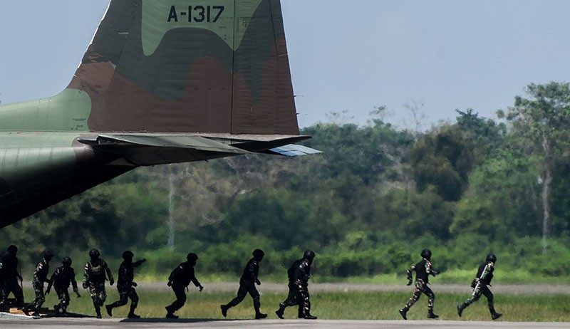Kopasgat TNI AU-USAF Rebut Pangkalan Militer Disaksikan Jenderal Andika Perkasa - Bagian 4