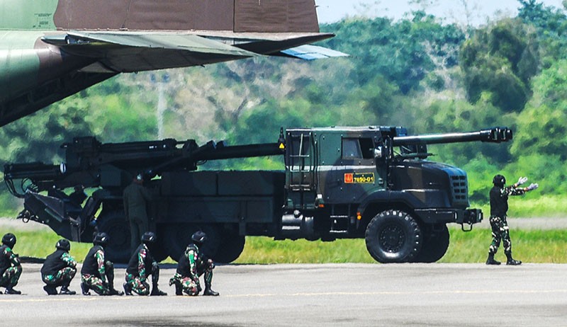 Kopasgat TNI AU-USAF Rebut Pangkalan Militer Disaksikan Jenderal Andika Perkasa - Bagian 6