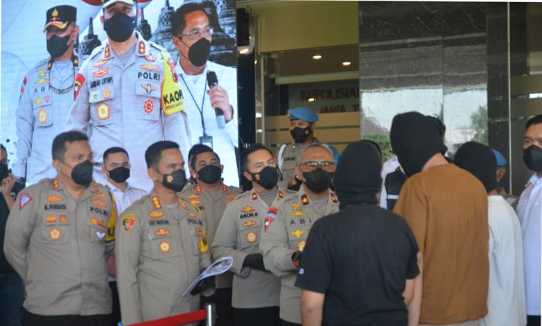 Bacok Pengguna Jalan, 8 Pelaku Anggota Dua Geng di Semarang Ditangkap Polisi