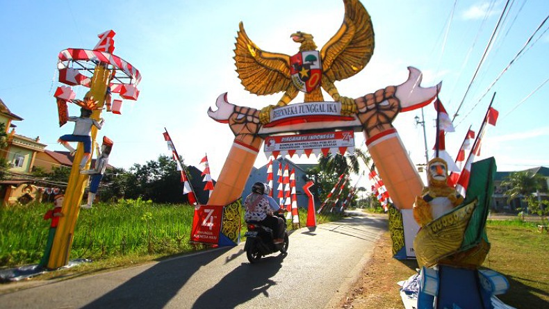12 Kecamatan di Kepulauan Sangihe Bersaing Lomba Gapura, Hadiah Puluhan Juta Rupiah Disiapkan Panitia