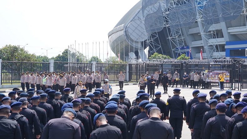 Ribuan Polisi Amankan Laga Klasik Persib vs Persija, The Jack Mania Dilarang ke Stadion GBLA