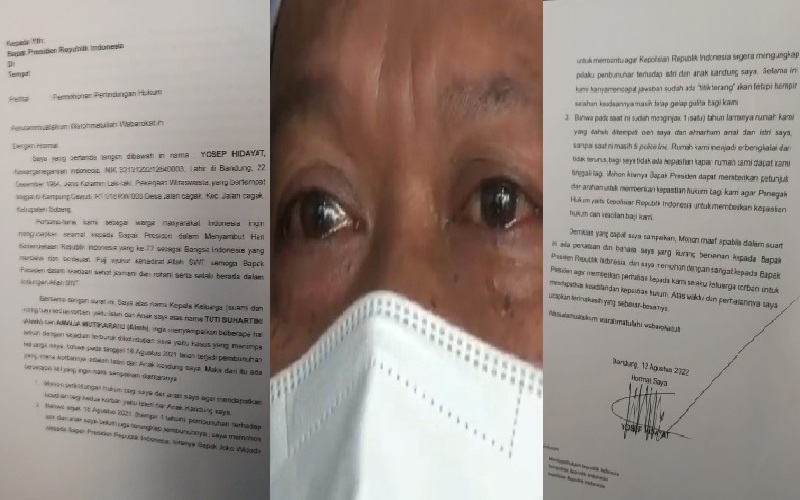 Surat untuk Presiden Akan Dikirim Tepat 1 Tahun Kasus Pembunuhan Ibu-Anak di Subang