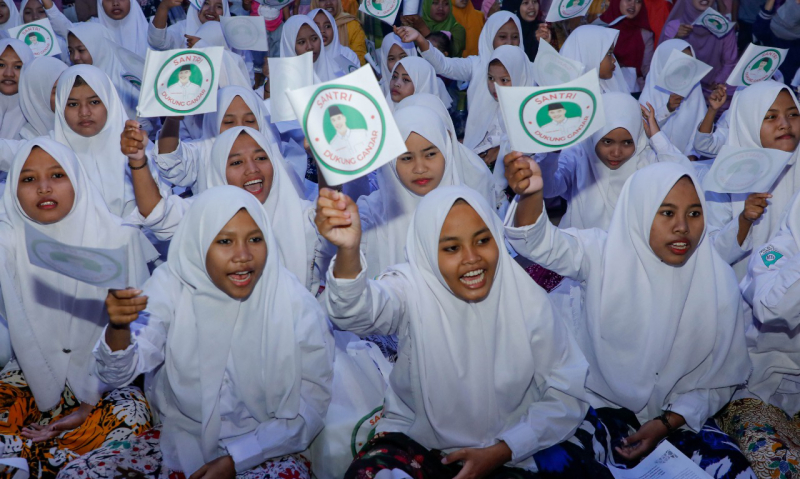 2.000 Santri Pamekasan Serukan Ganjar Pranowo Presiden 2024 
